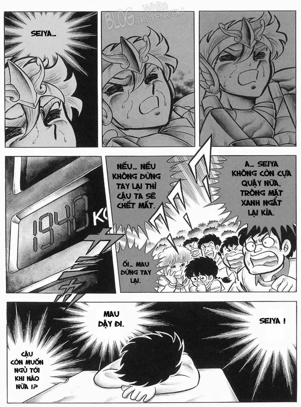 Truyện Tranh Áo Giáp Vàng - Saint Seiya trang 4