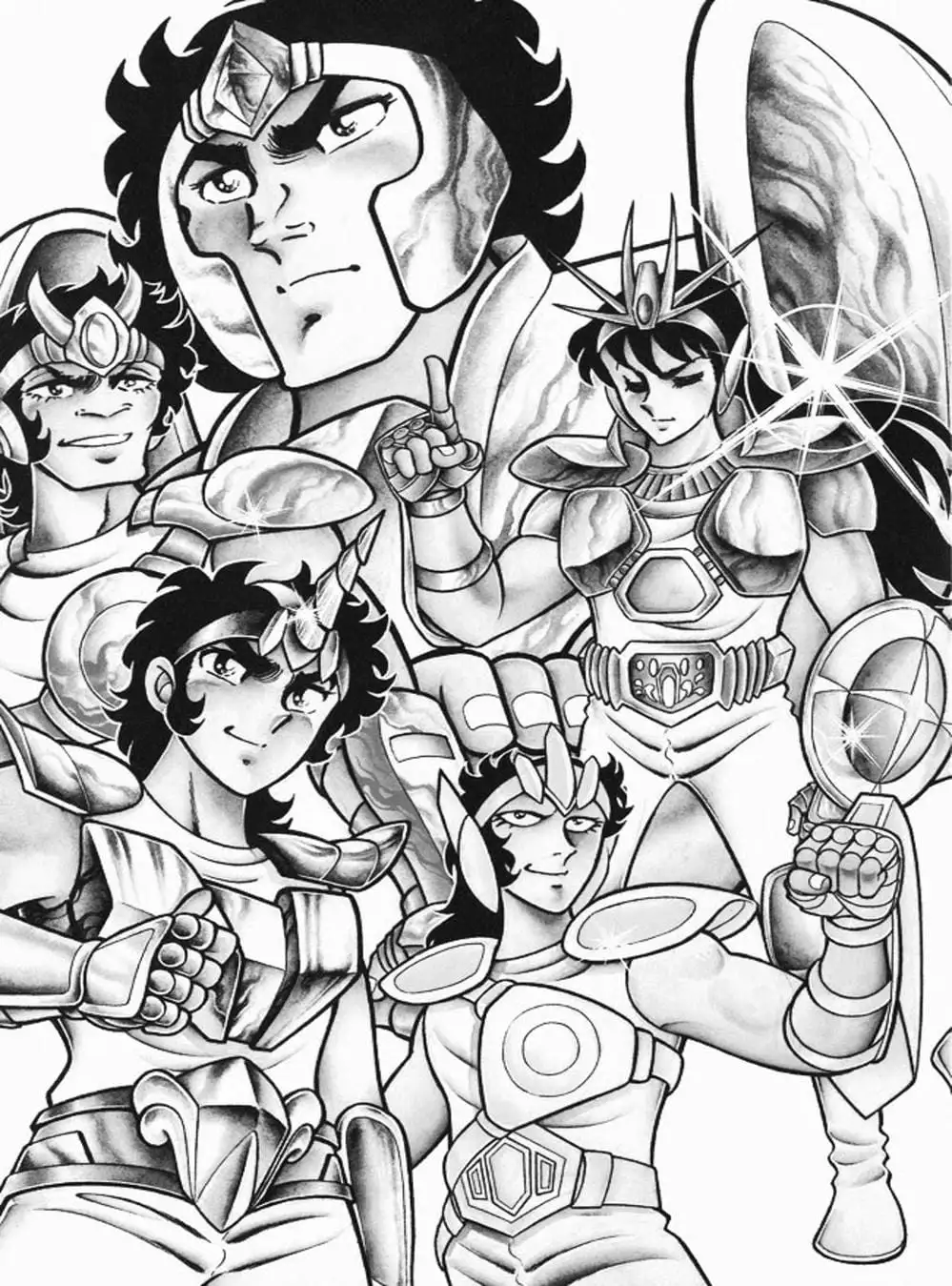 Truyện Tranh Áo Giáp Vàng - Saint Seiya trang 4