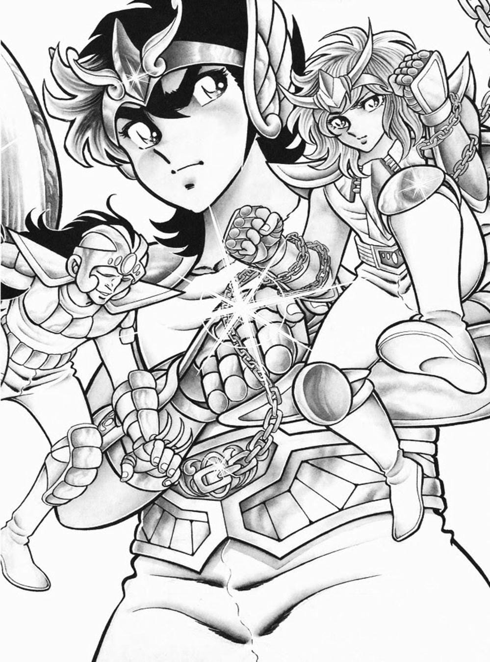 Truyện Tranh Áo Giáp Vàng - Saint Seiya trang 4