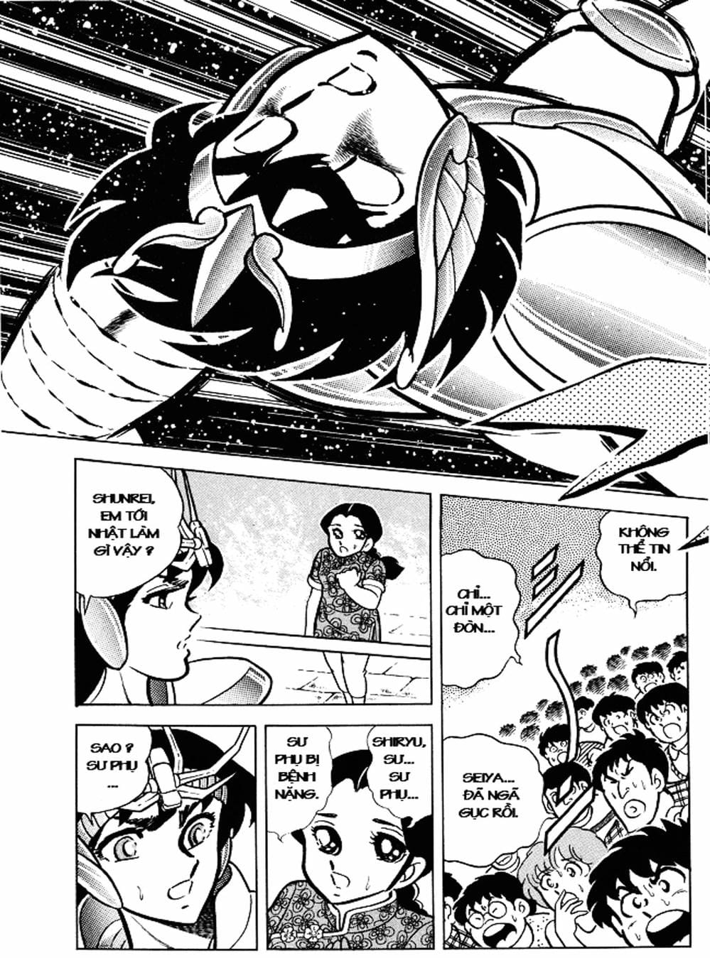 Truyện Tranh Áo Giáp Vàng - Saint Seiya trang 4