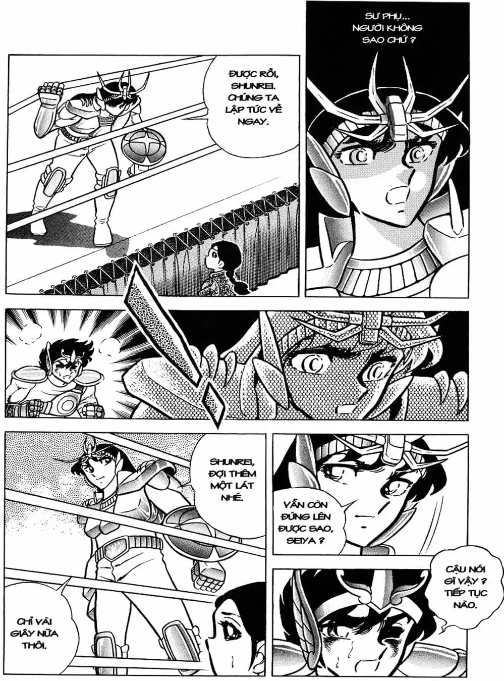 Truyện Tranh Áo Giáp Vàng - Saint Seiya trang 4