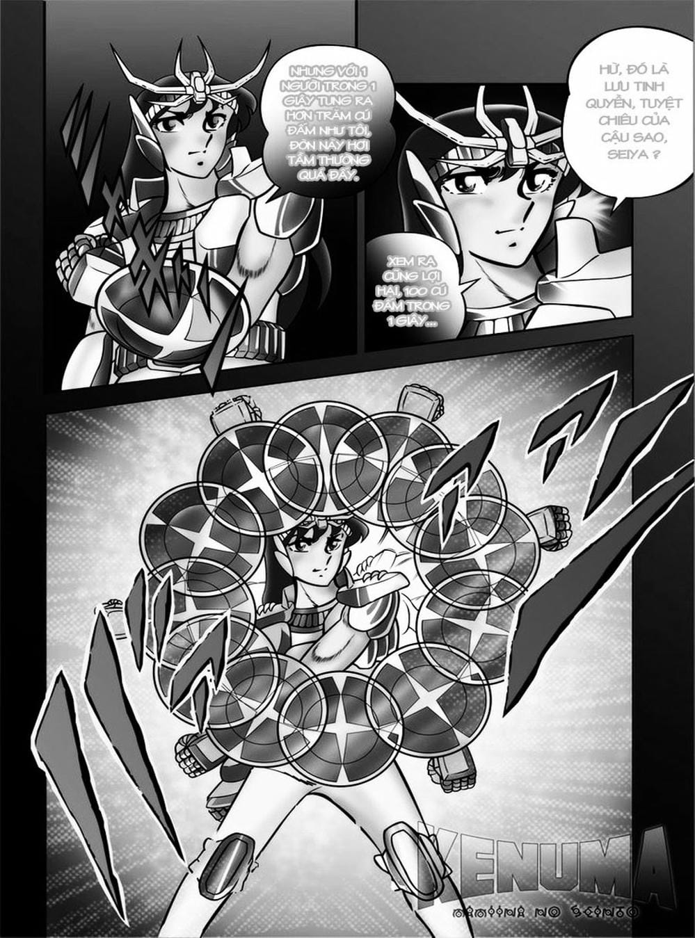 Truyện Tranh Áo Giáp Vàng - Saint Seiya trang 4