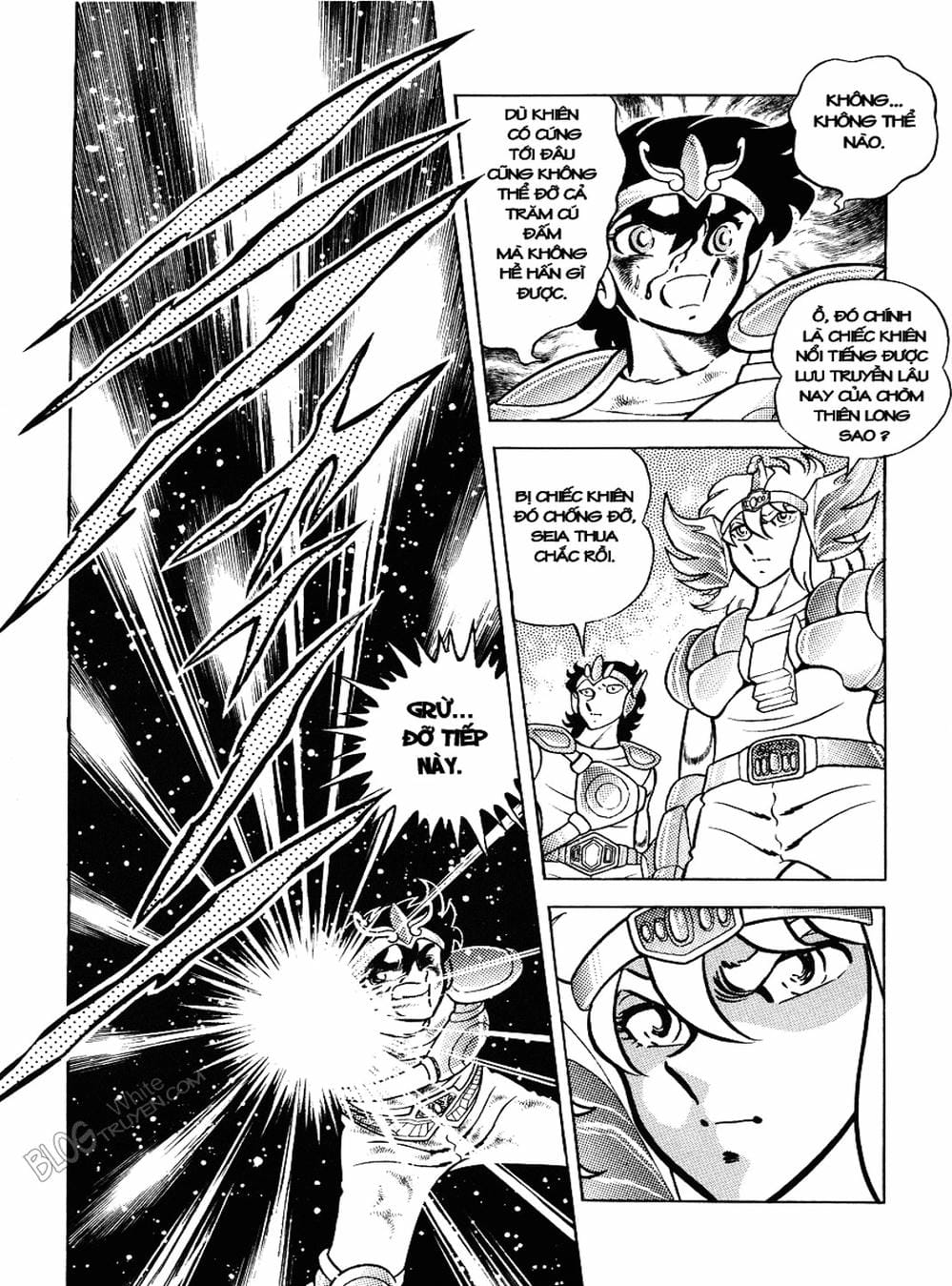 Truyện Tranh Áo Giáp Vàng - Saint Seiya trang 4