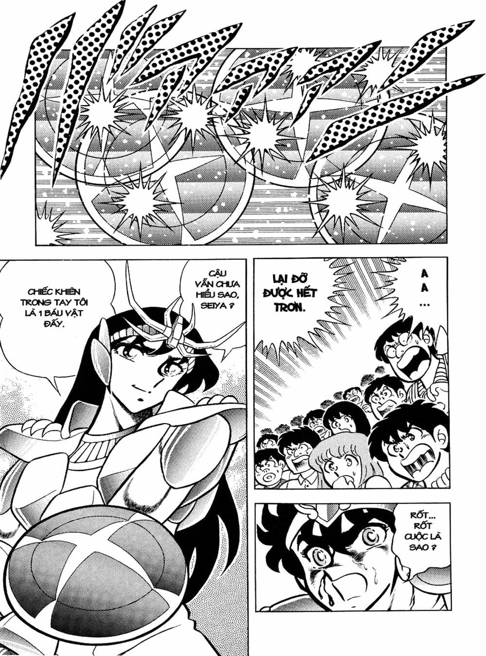 Truyện Tranh Áo Giáp Vàng - Saint Seiya trang 4