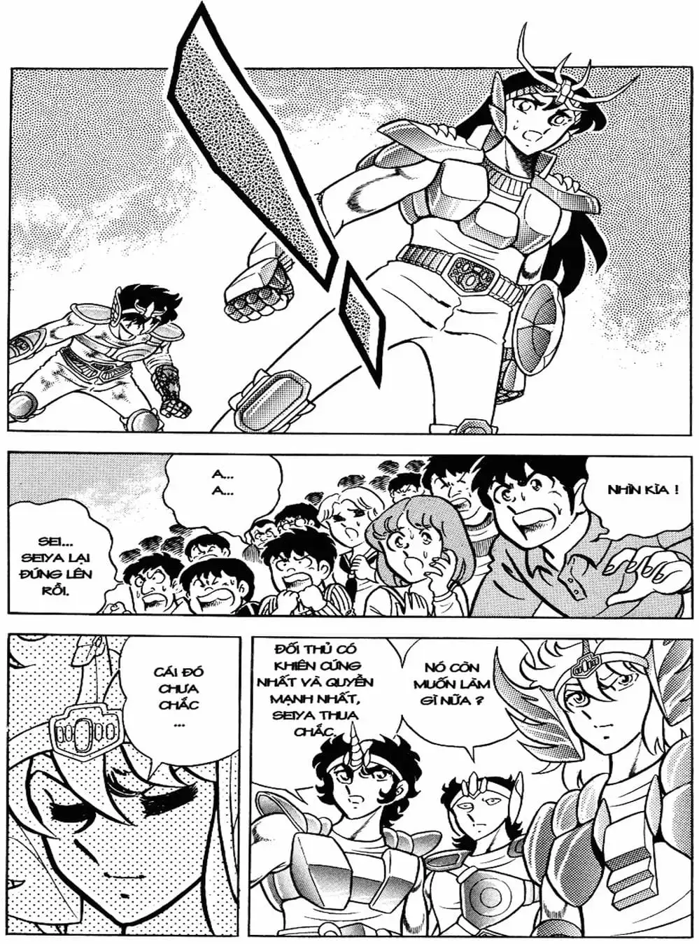 Truyện Tranh Áo Giáp Vàng - Saint Seiya trang 4