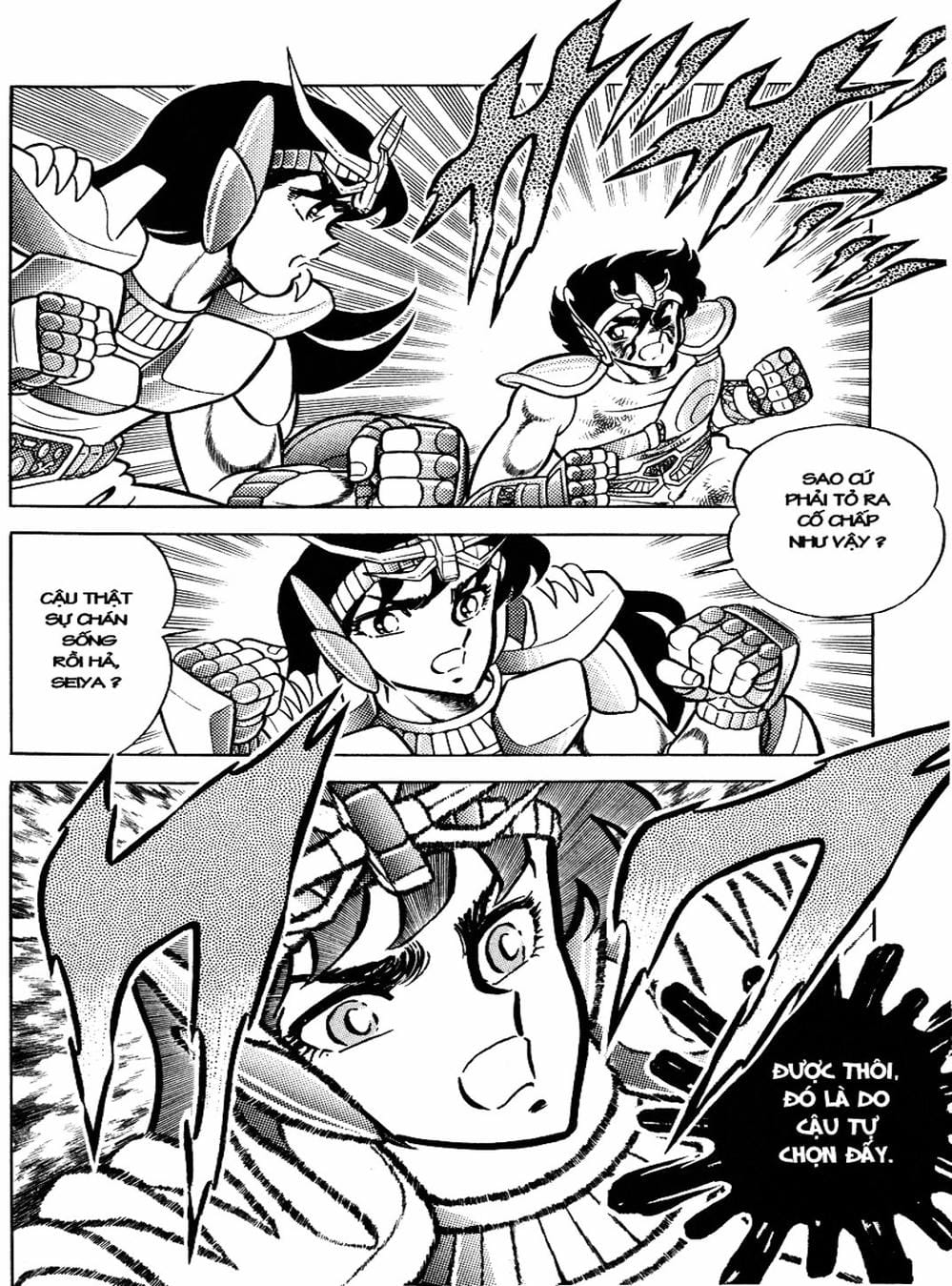 Truyện Tranh Áo Giáp Vàng - Saint Seiya trang 4