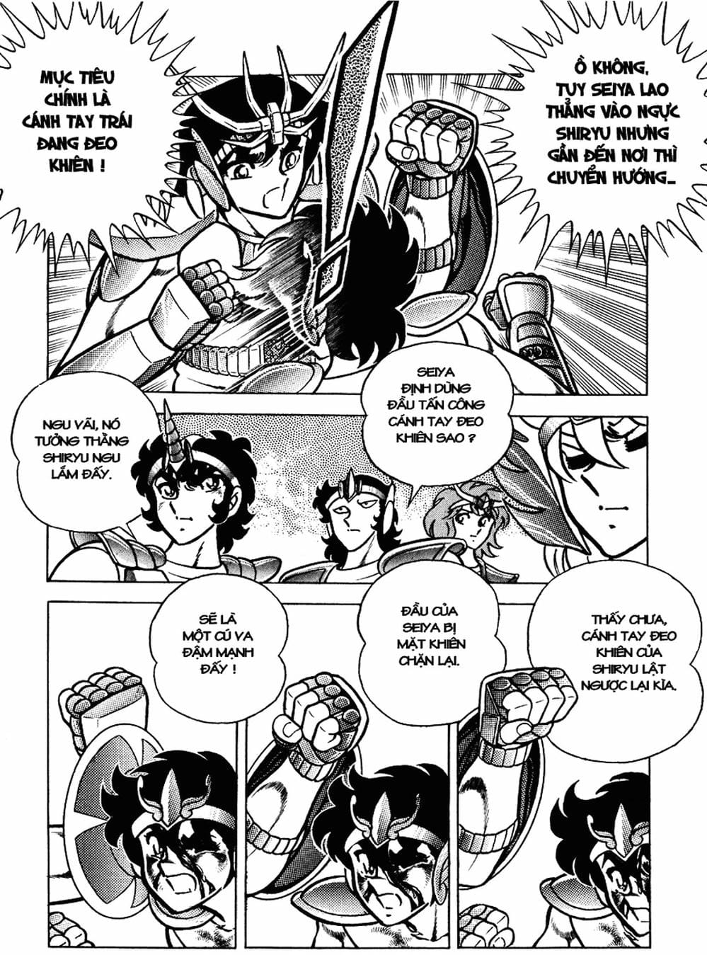 Truyện Tranh Áo Giáp Vàng - Saint Seiya trang 4