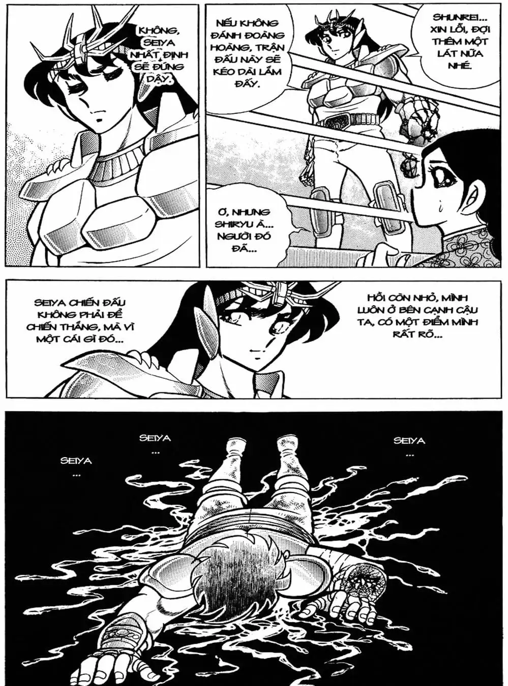 Truyện Tranh Áo Giáp Vàng - Saint Seiya trang 4