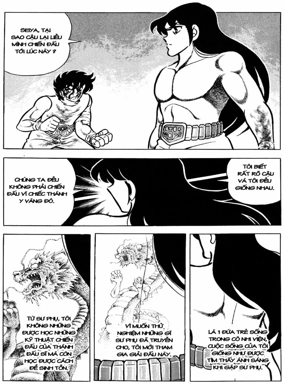 Truyện Tranh Áo Giáp Vàng - Saint Seiya trang 4