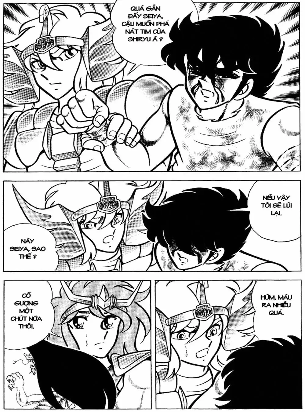 Truyện Tranh Áo Giáp Vàng - Saint Seiya trang 4