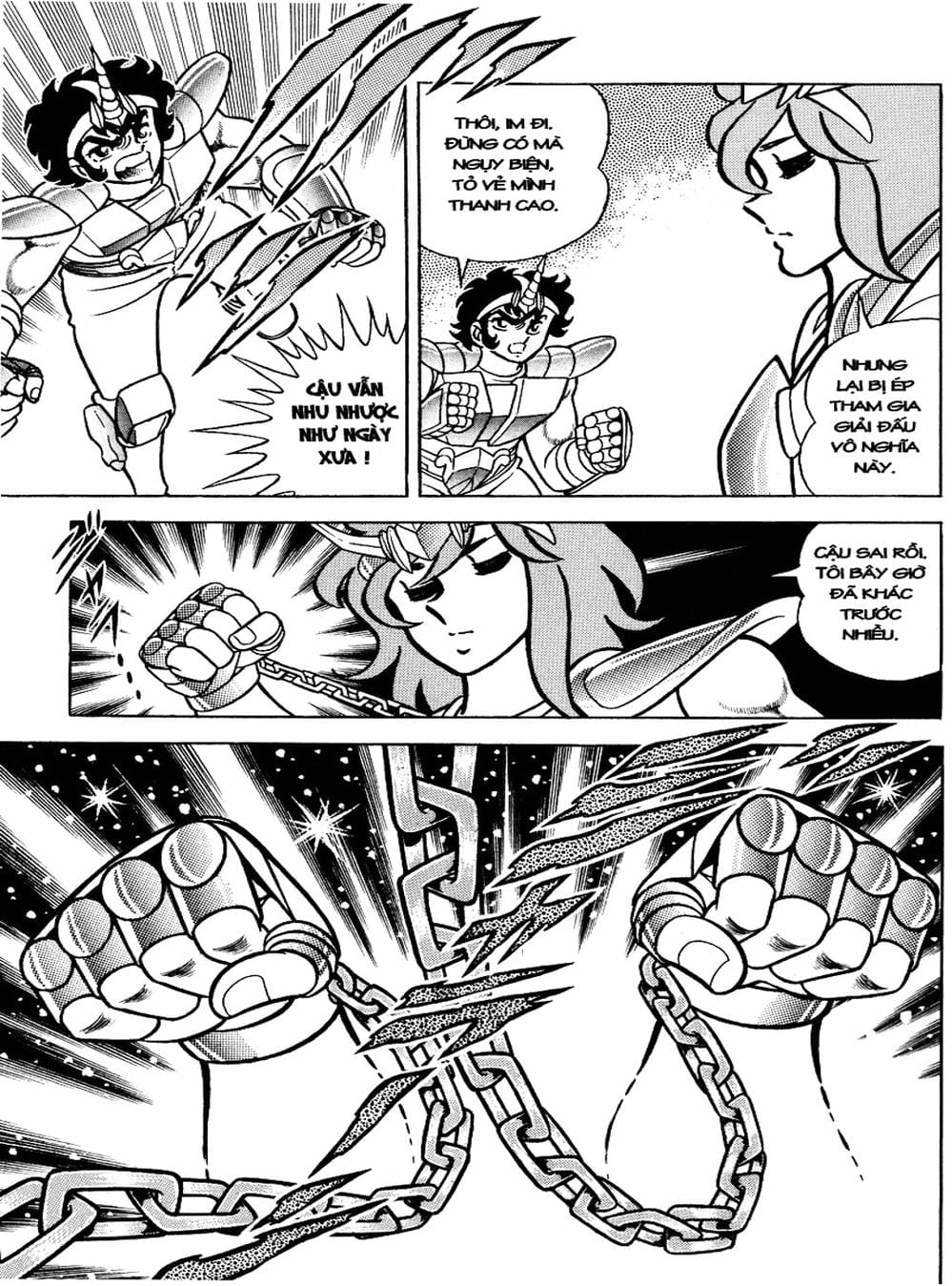 Truyện Tranh Áo Giáp Vàng - Saint Seiya trang 4