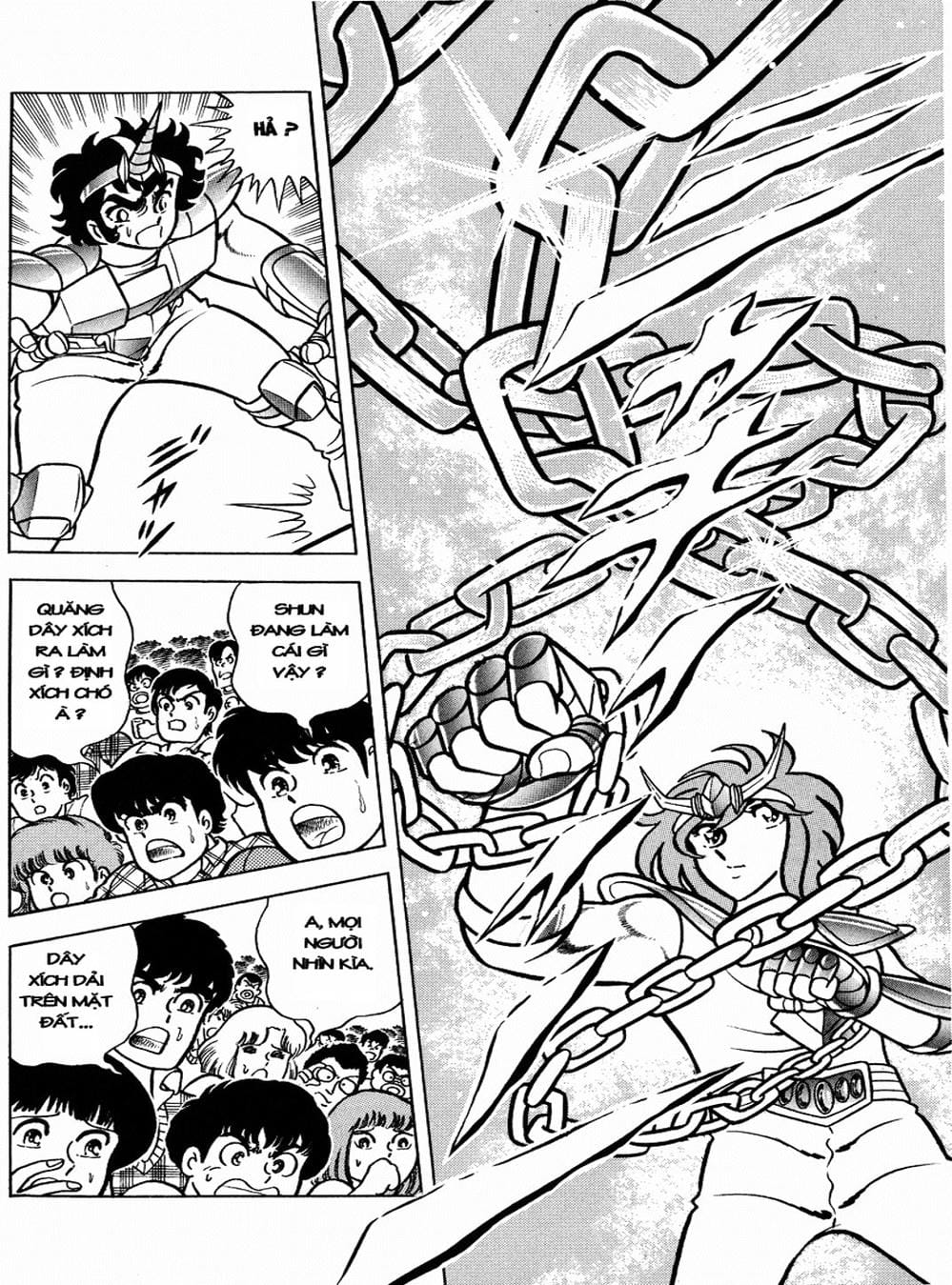 Truyện Tranh Áo Giáp Vàng - Saint Seiya trang 4