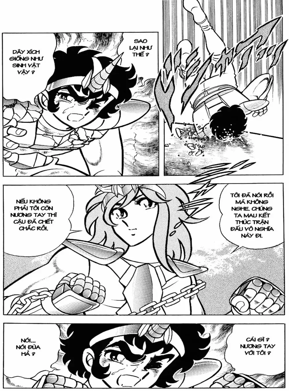 Truyện Tranh Áo Giáp Vàng - Saint Seiya trang 4