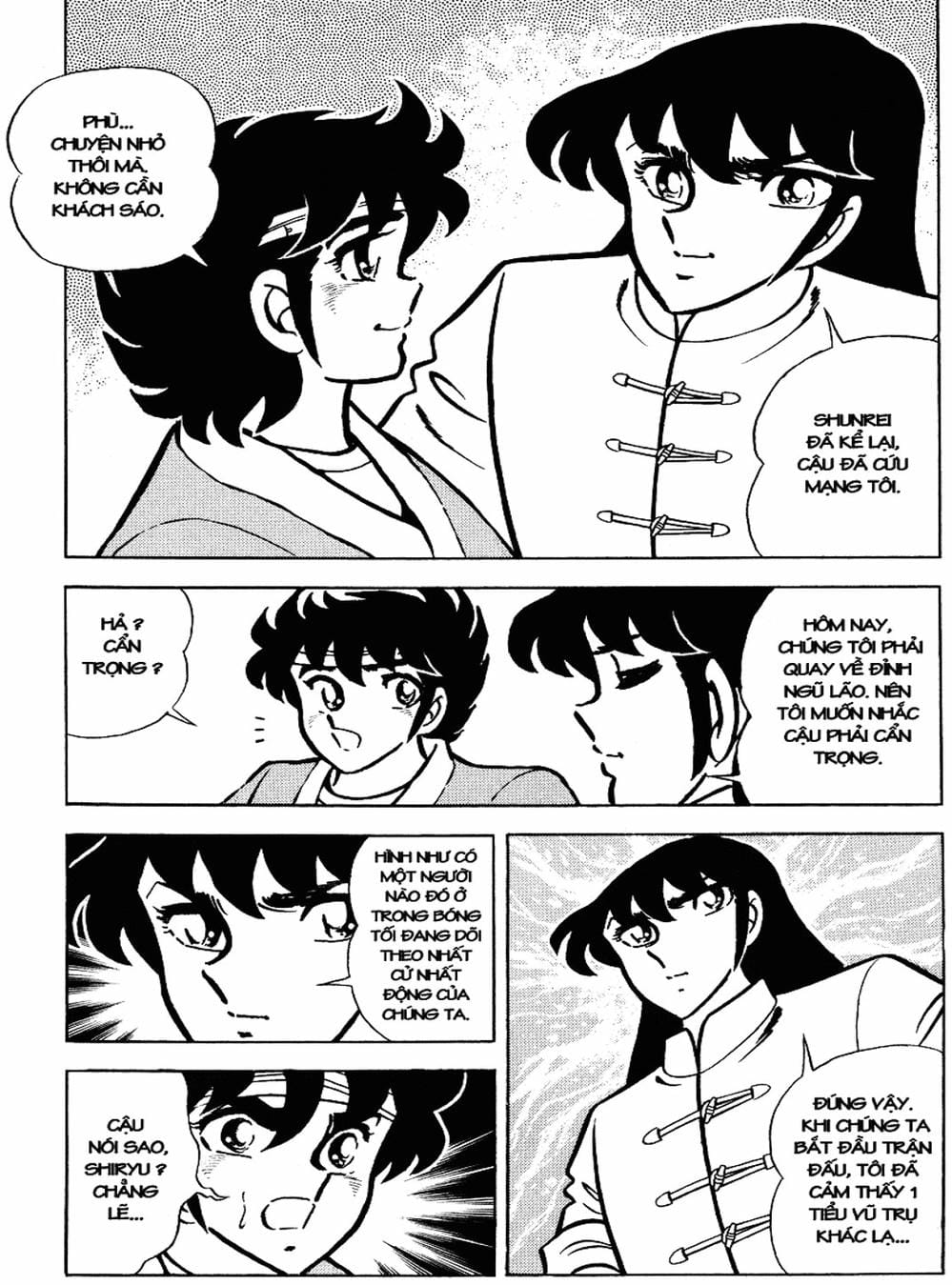 Truyện Tranh Áo Giáp Vàng - Saint Seiya trang 4