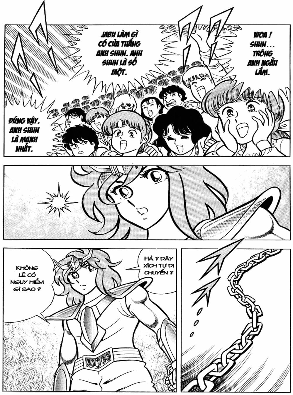 Truyện Tranh Áo Giáp Vàng - Saint Seiya trang 4