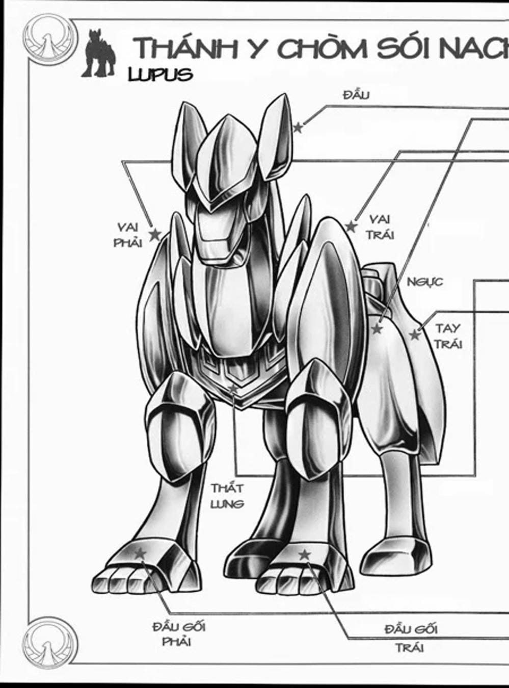 Truyện Tranh Áo Giáp Vàng - Saint Seiya trang 4