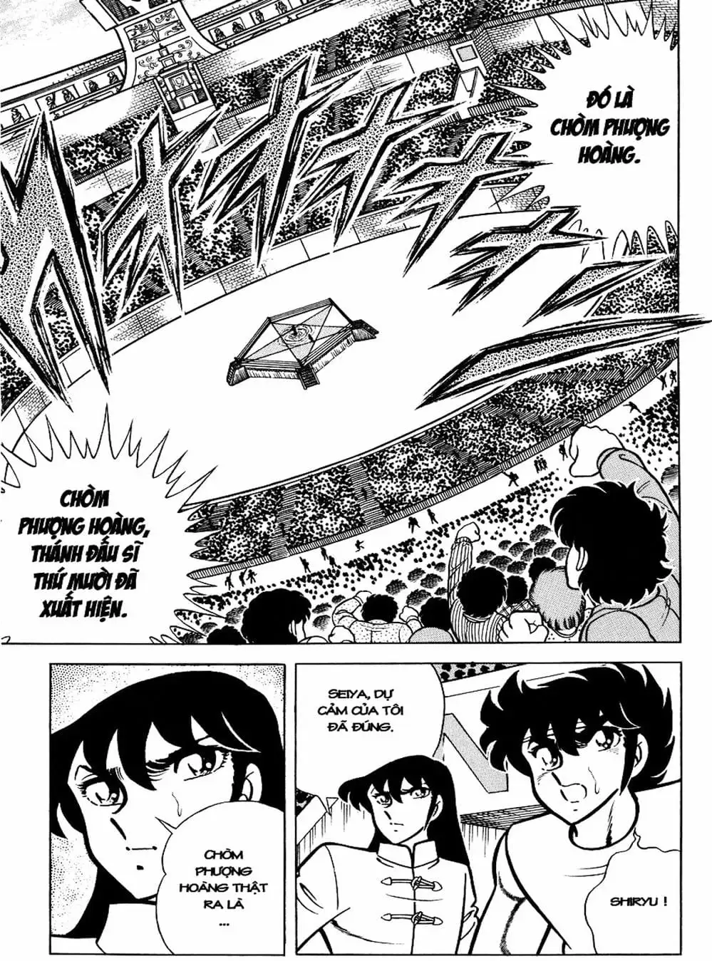 Truyện Tranh Áo Giáp Vàng - Saint Seiya trang 4