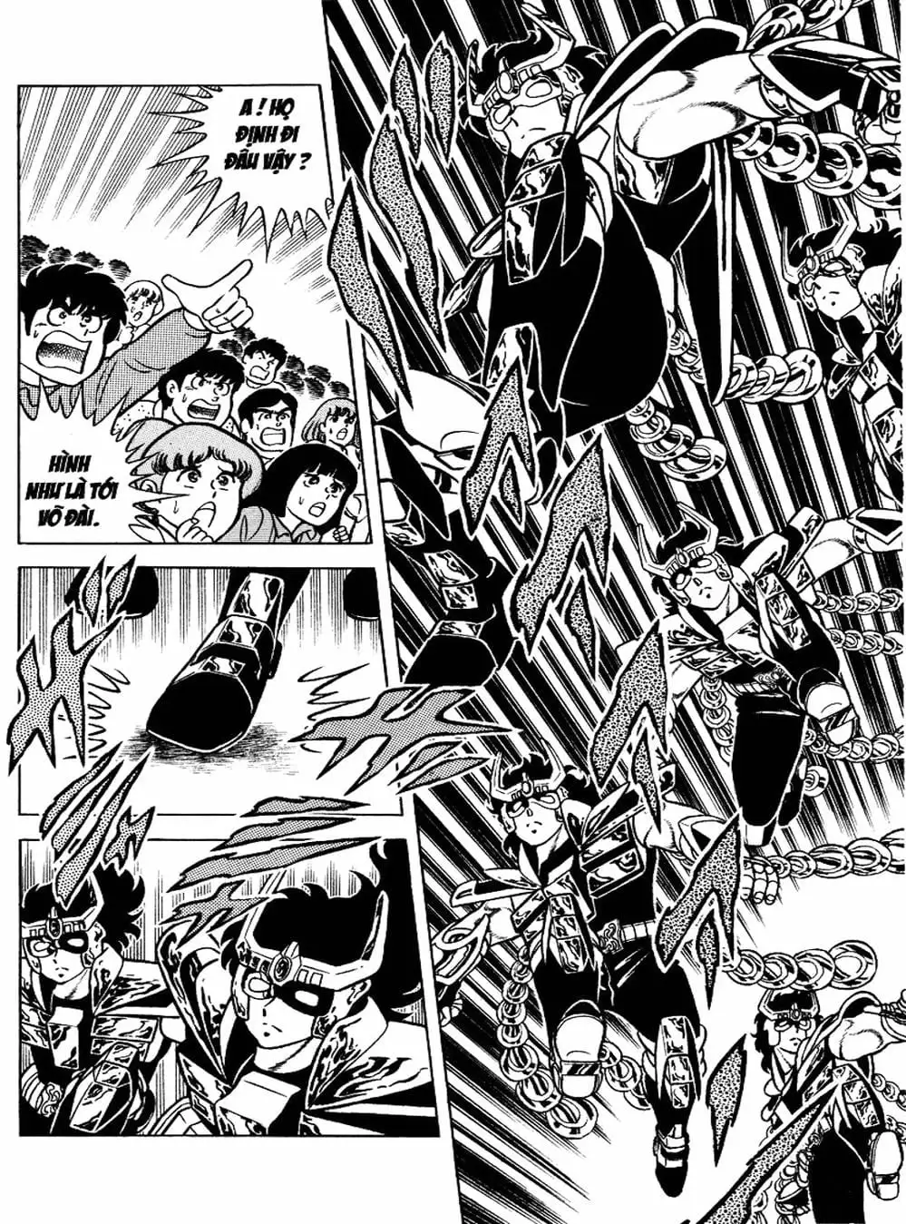 Truyện Tranh Áo Giáp Vàng - Saint Seiya trang 4