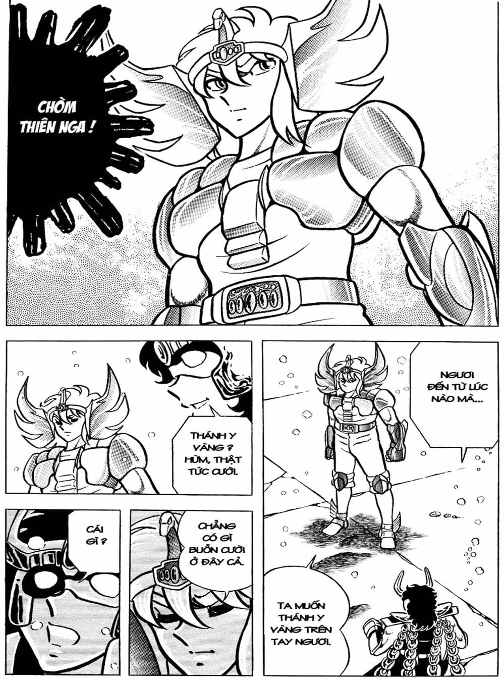Truyện Tranh Áo Giáp Vàng - Saint Seiya trang 4
