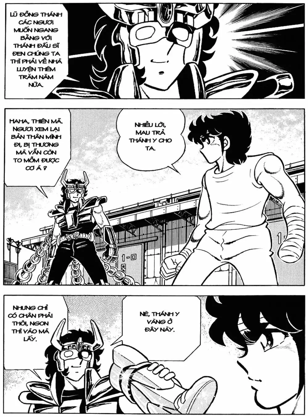 Truyện Tranh Áo Giáp Vàng - Saint Seiya trang 4