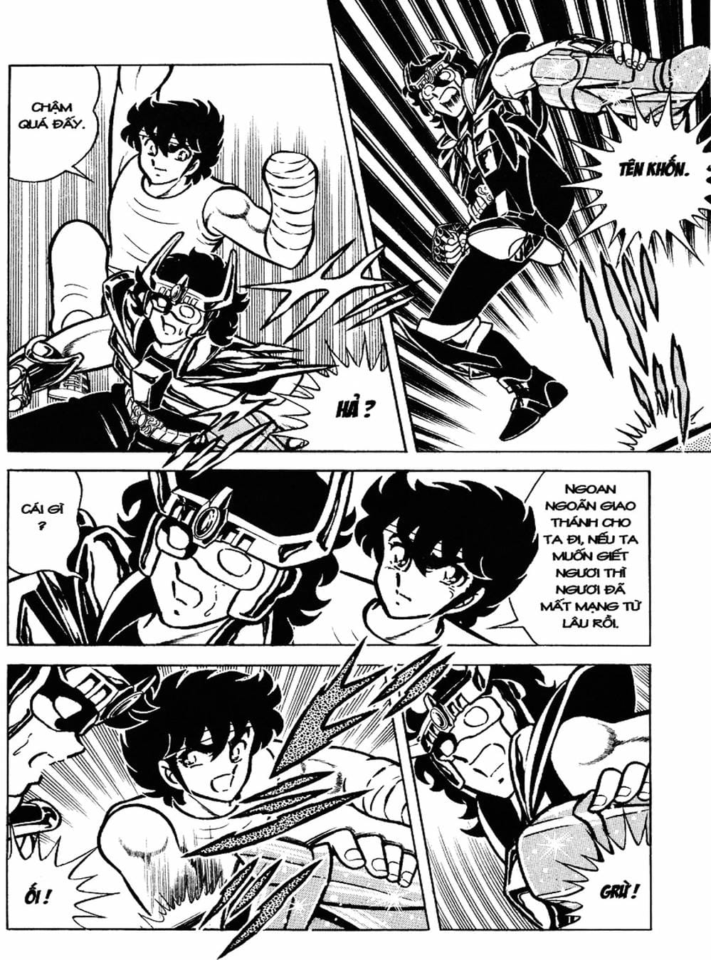 Truyện Tranh Áo Giáp Vàng - Saint Seiya trang 4