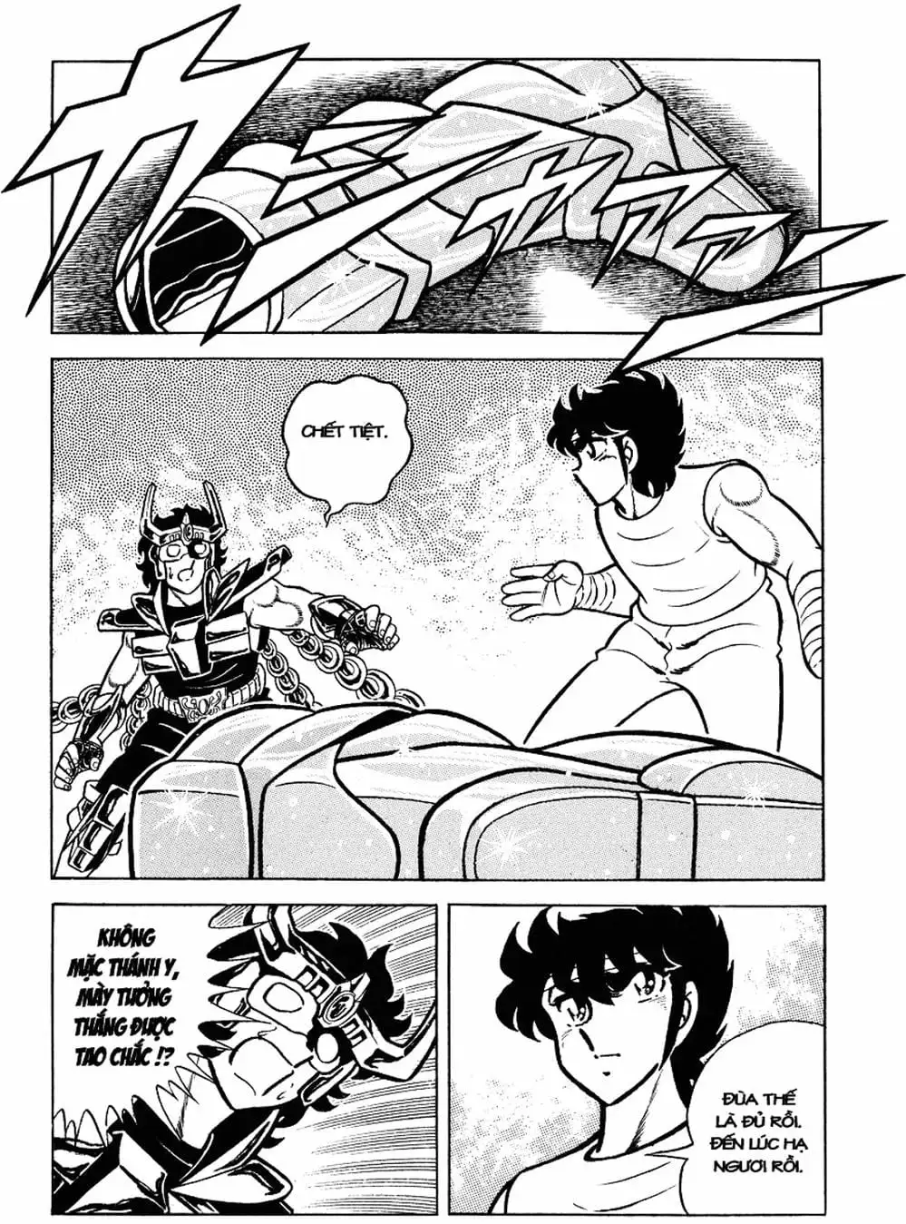 Truyện Tranh Áo Giáp Vàng - Saint Seiya trang 4