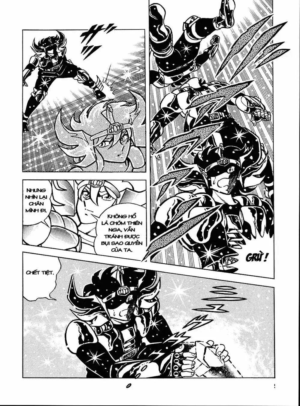 Truyện Tranh Áo Giáp Vàng - Saint Seiya trang 4