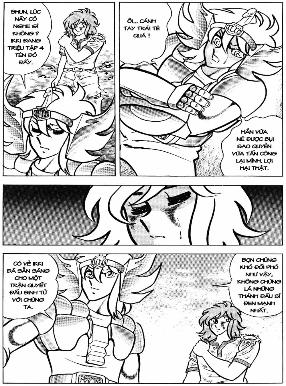 Truyện Tranh Áo Giáp Vàng - Saint Seiya trang 4