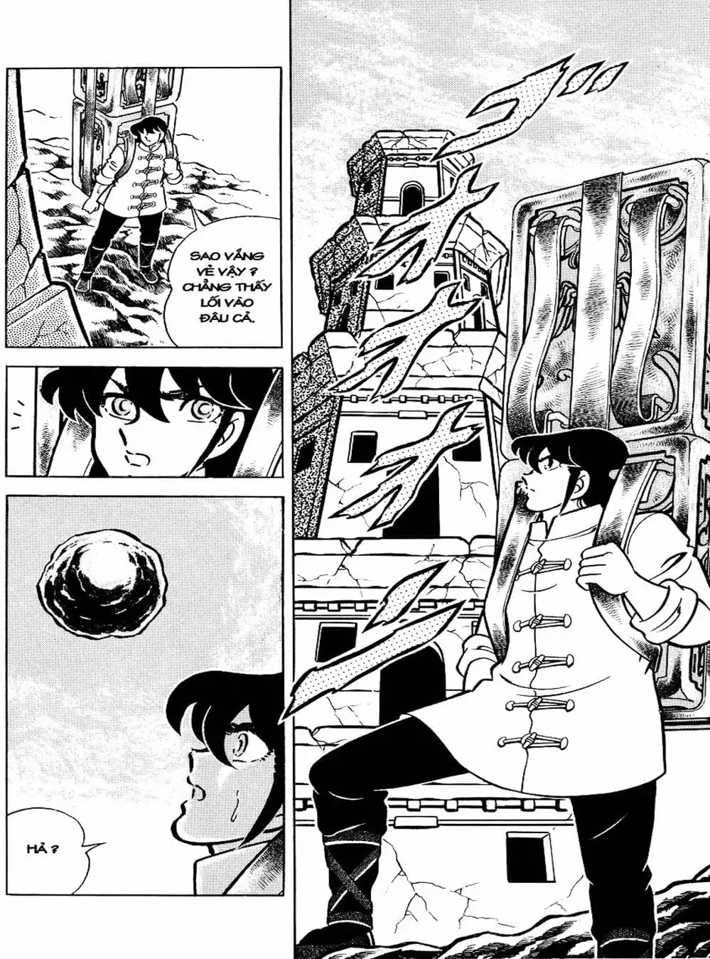 Truyện Tranh Áo Giáp Vàng - Saint Seiya trang 4