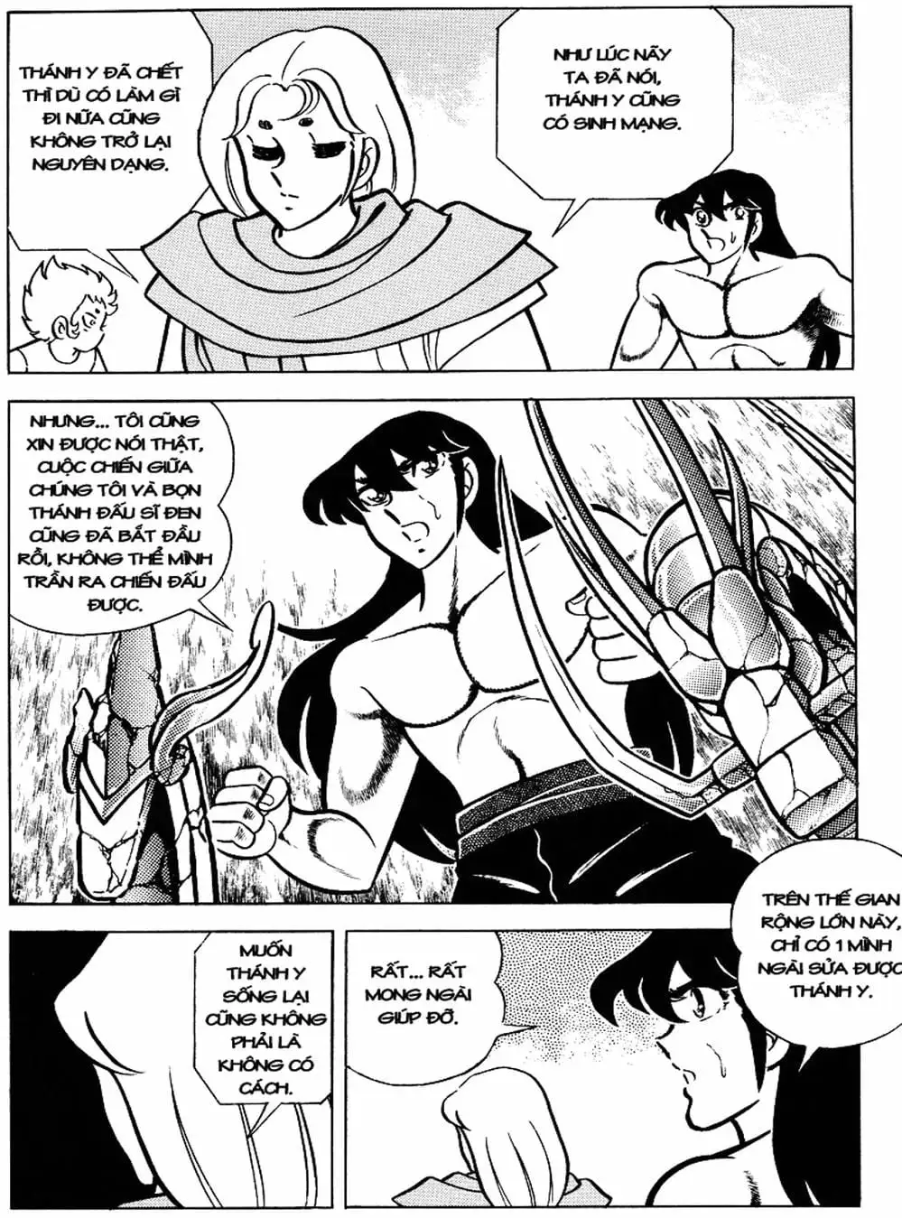 Truyện Tranh Áo Giáp Vàng - Saint Seiya trang 4