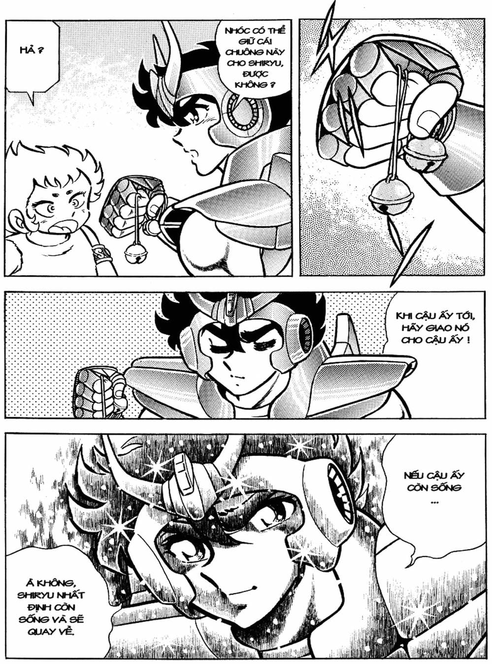 Truyện Tranh Áo Giáp Vàng - Saint Seiya trang 4