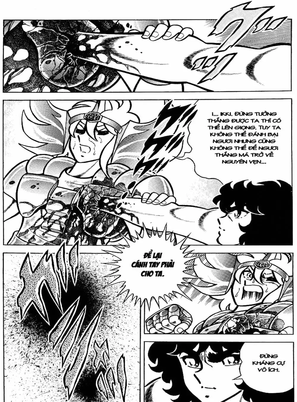 Truyện Tranh Áo Giáp Vàng - Saint Seiya trang 4