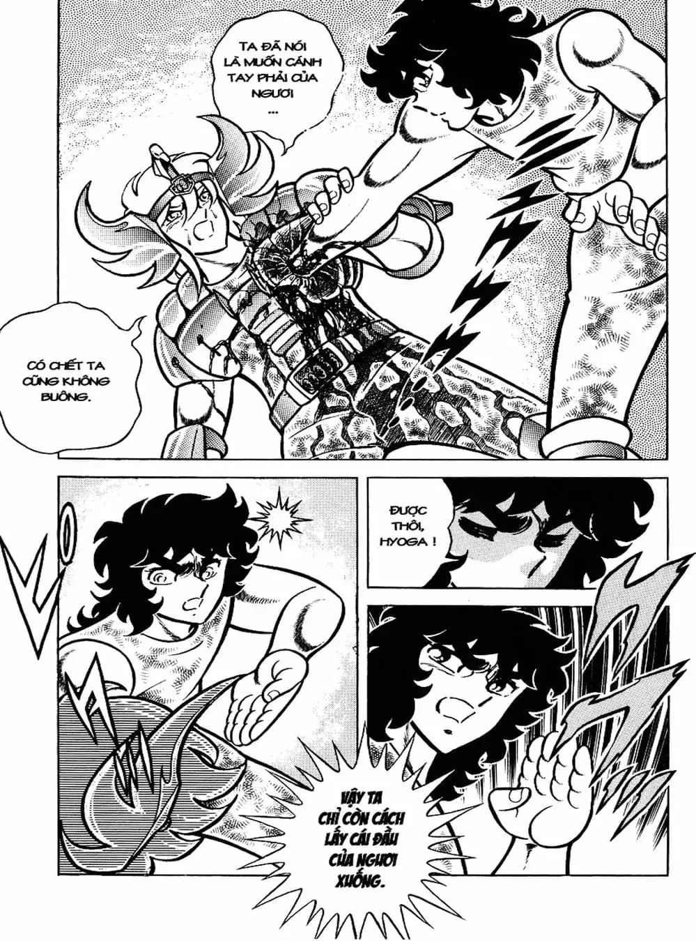 Truyện Tranh Áo Giáp Vàng - Saint Seiya trang 4