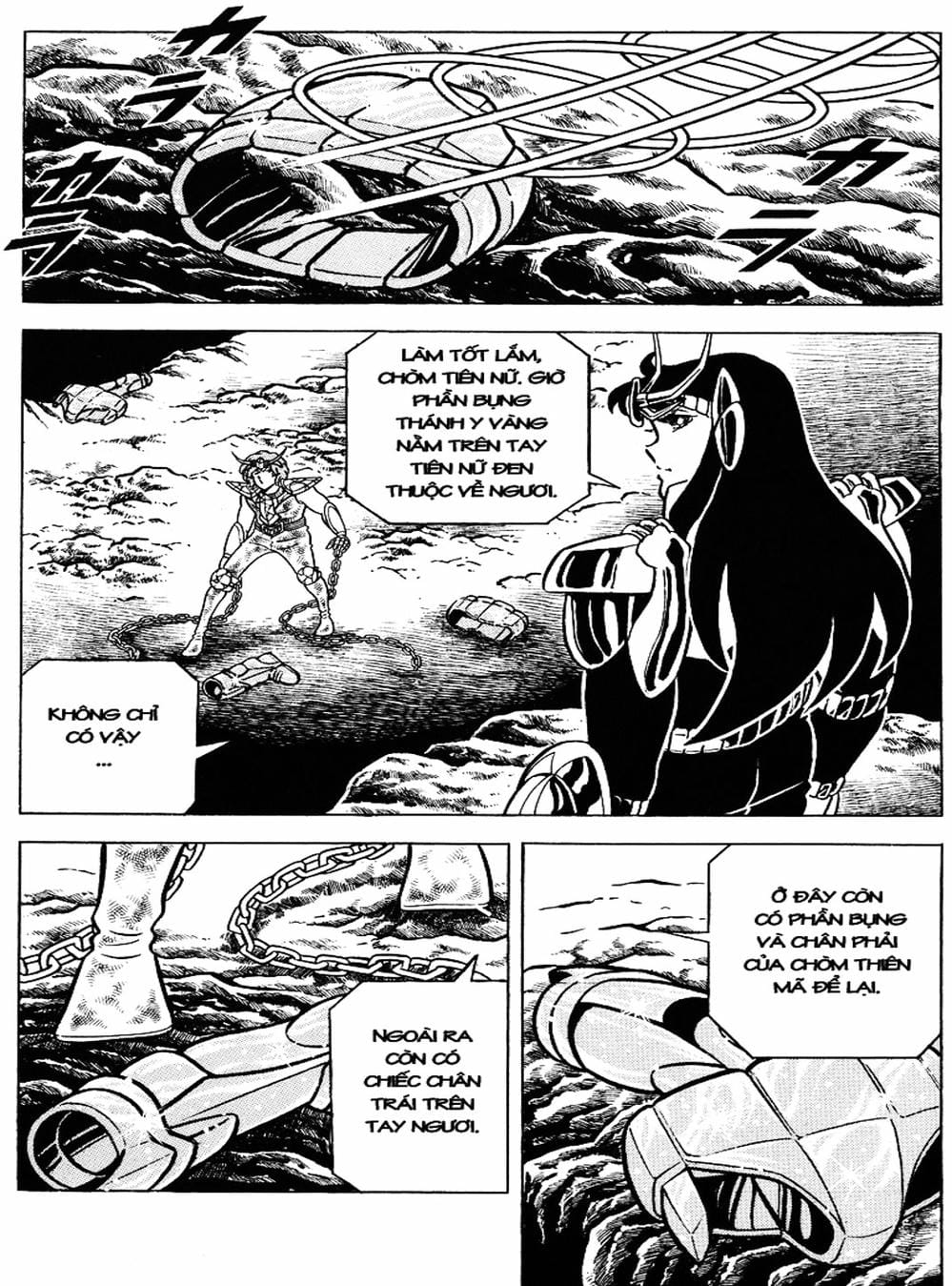 Truyện Tranh Áo Giáp Vàng - Saint Seiya trang 4