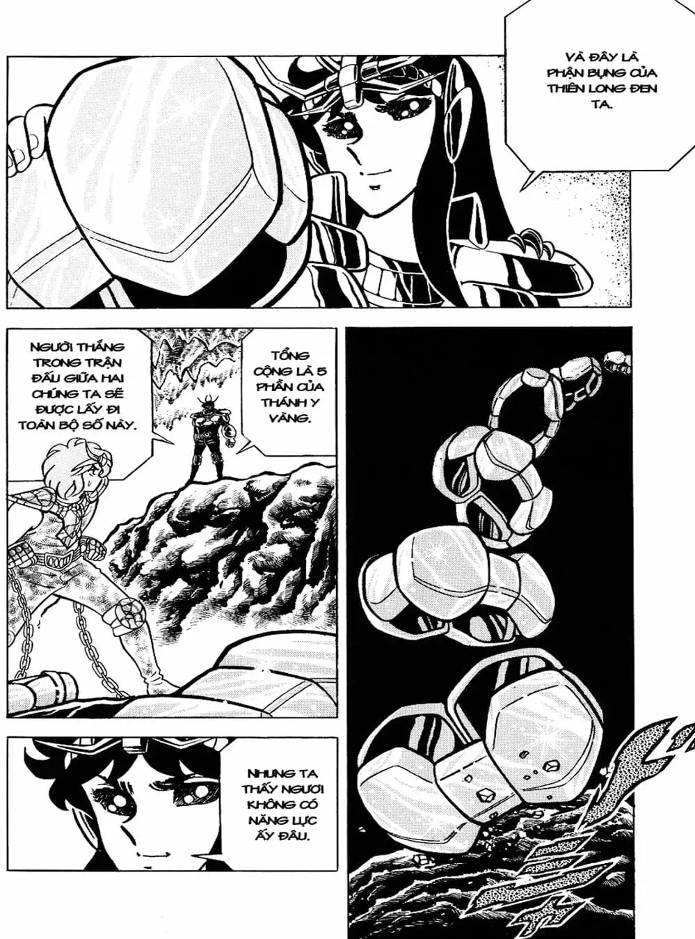 Truyện Tranh Áo Giáp Vàng - Saint Seiya trang 4