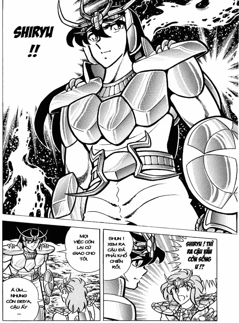 Truyện Tranh Áo Giáp Vàng - Saint Seiya trang 4
