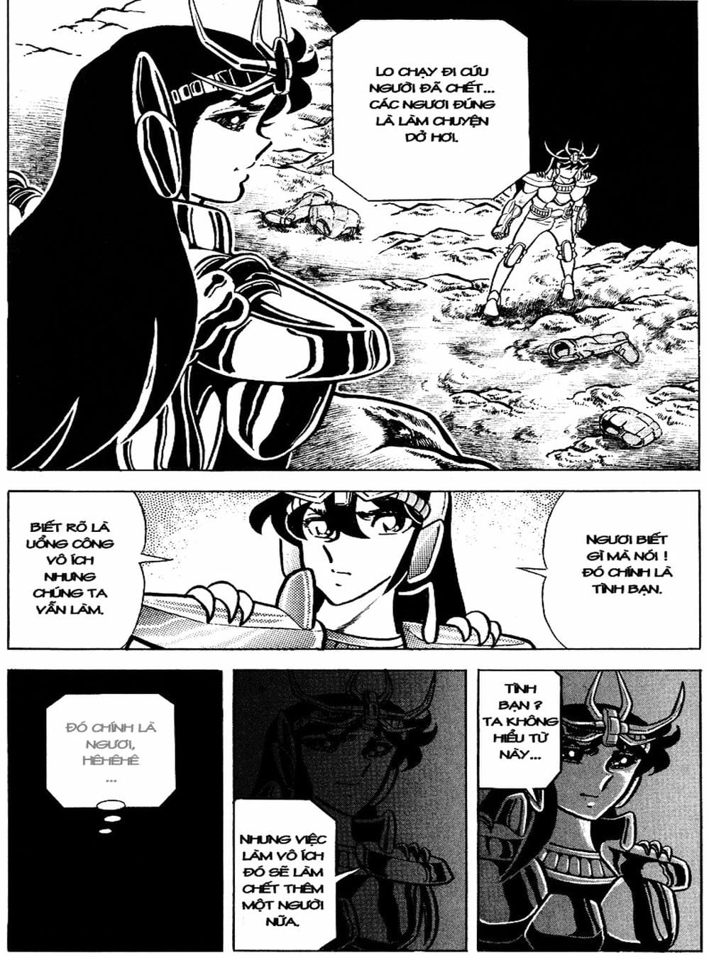 Truyện Tranh Áo Giáp Vàng - Saint Seiya trang 4