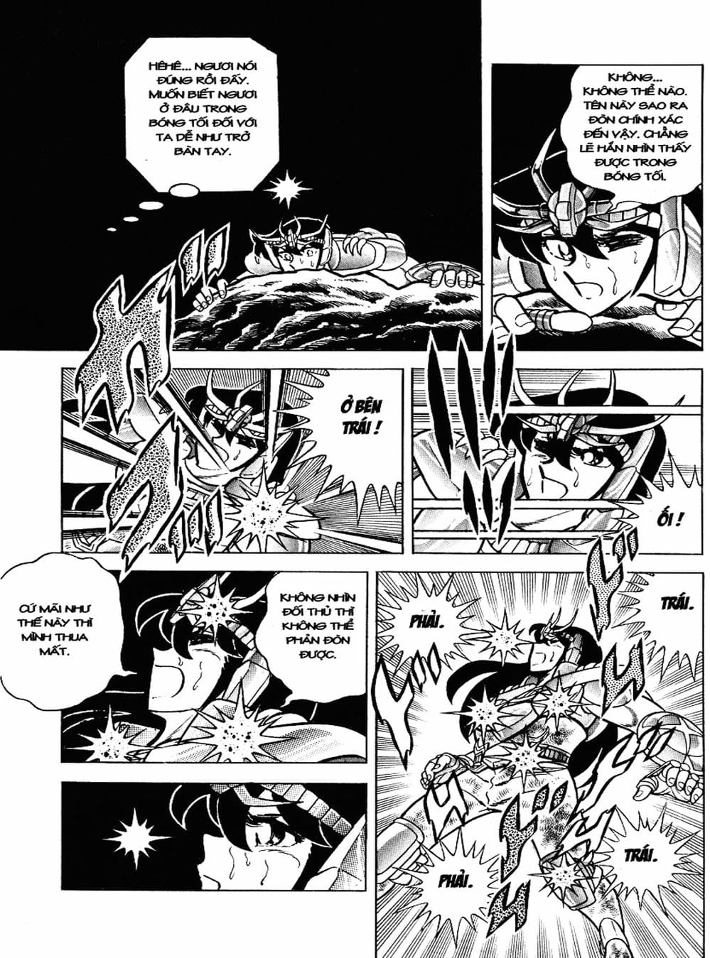 Truyện Tranh Áo Giáp Vàng - Saint Seiya trang 4