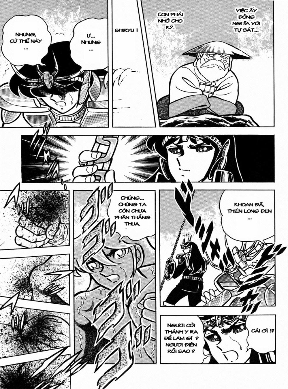 Truyện Tranh Áo Giáp Vàng - Saint Seiya trang 4