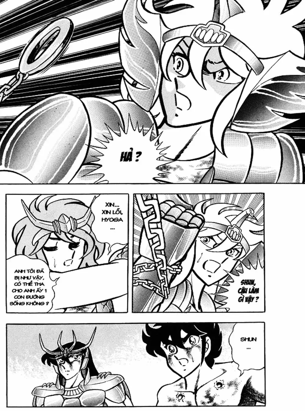 Truyện Tranh Áo Giáp Vàng - Saint Seiya trang 4