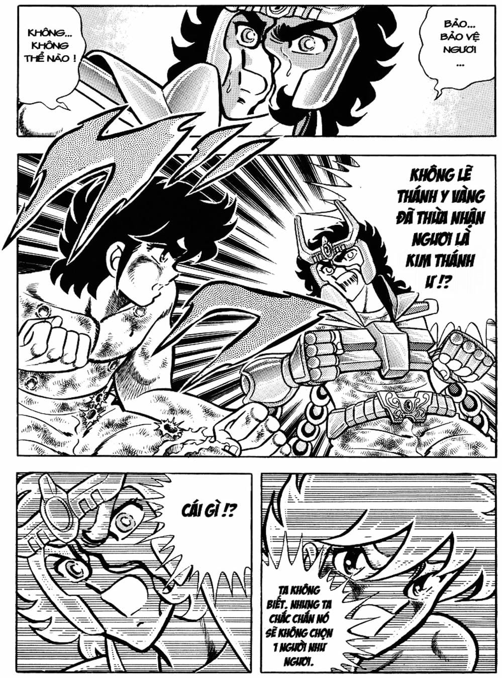 Truyện Tranh Áo Giáp Vàng - Saint Seiya trang 4