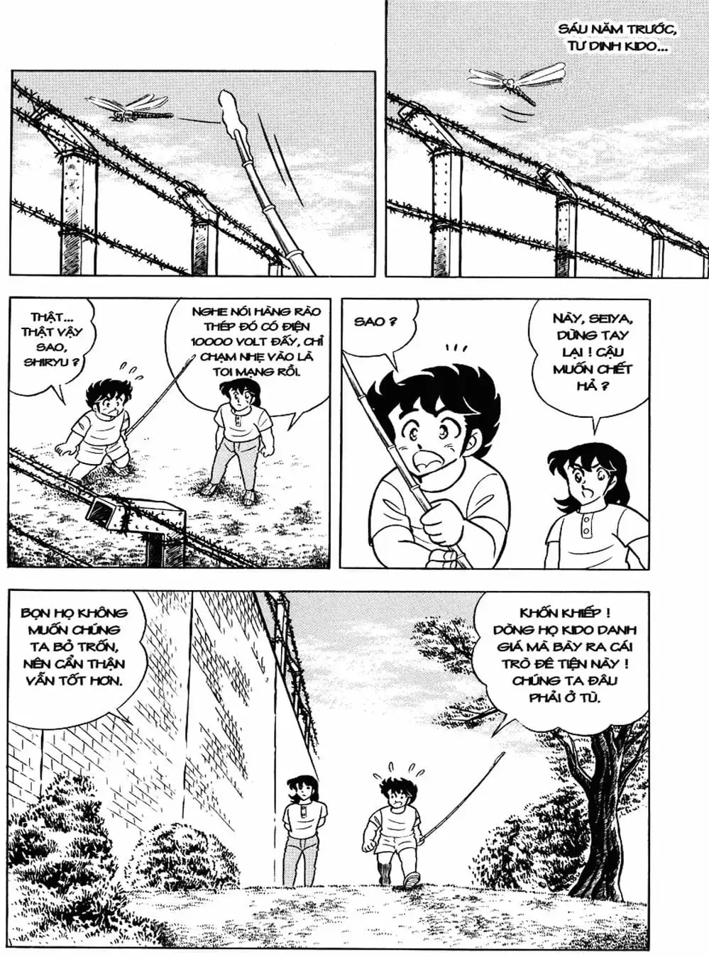 Truyện Tranh Áo Giáp Vàng - Saint Seiya trang 4