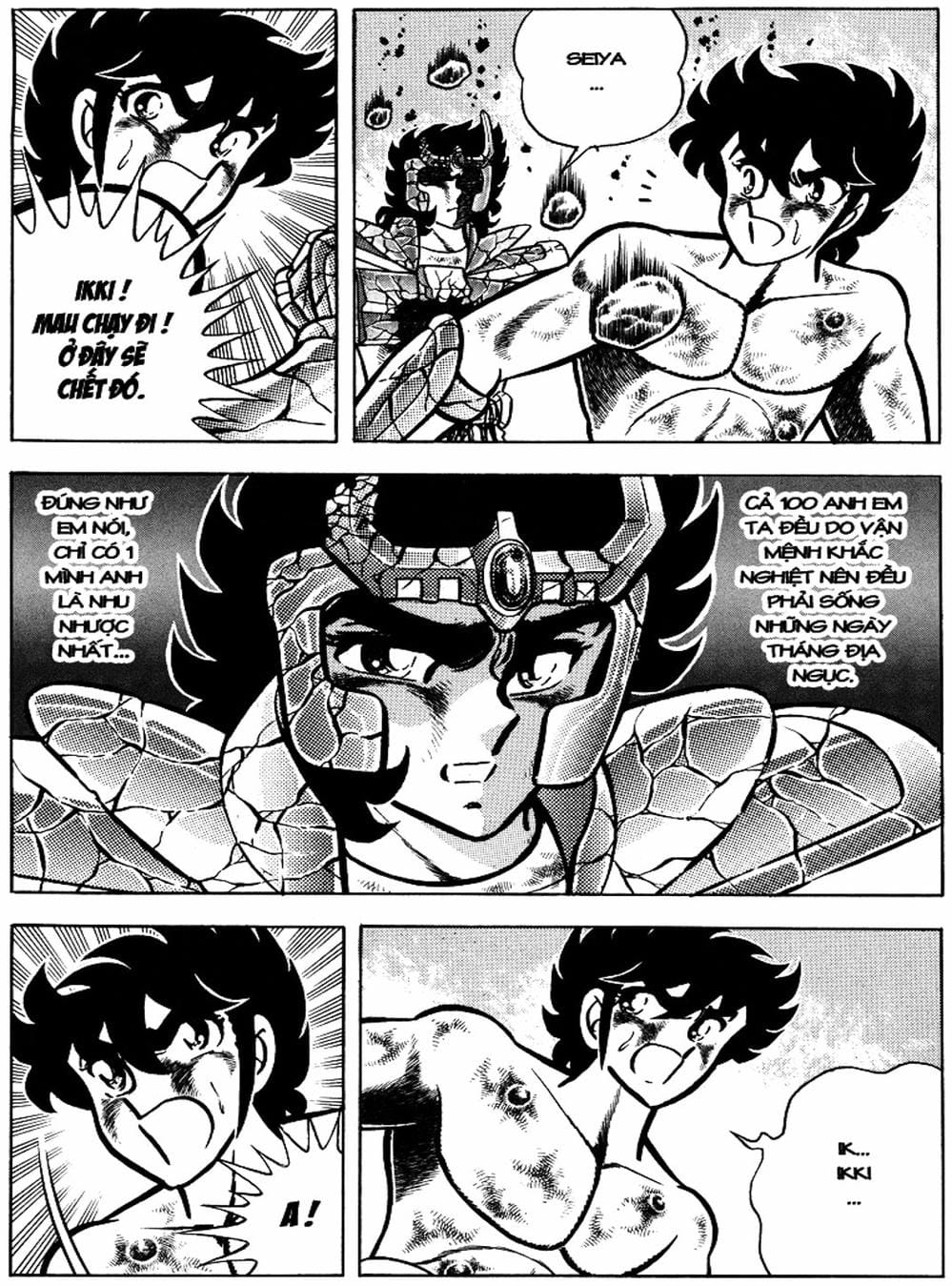 Truyện Tranh Áo Giáp Vàng - Saint Seiya trang 4