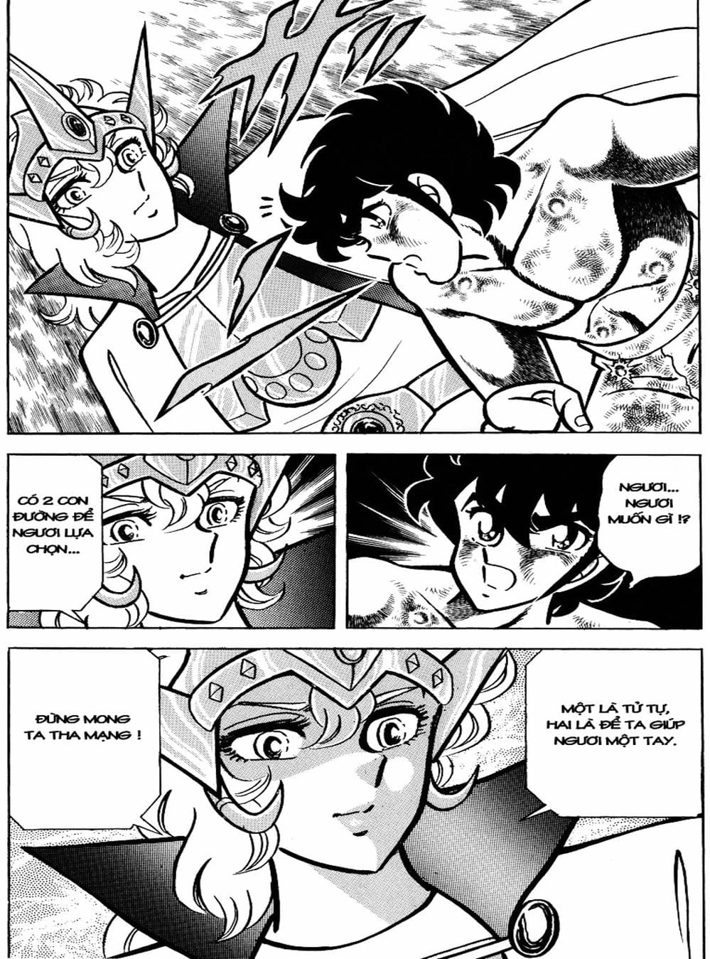 Truyện Tranh Áo Giáp Vàng - Saint Seiya trang 4
