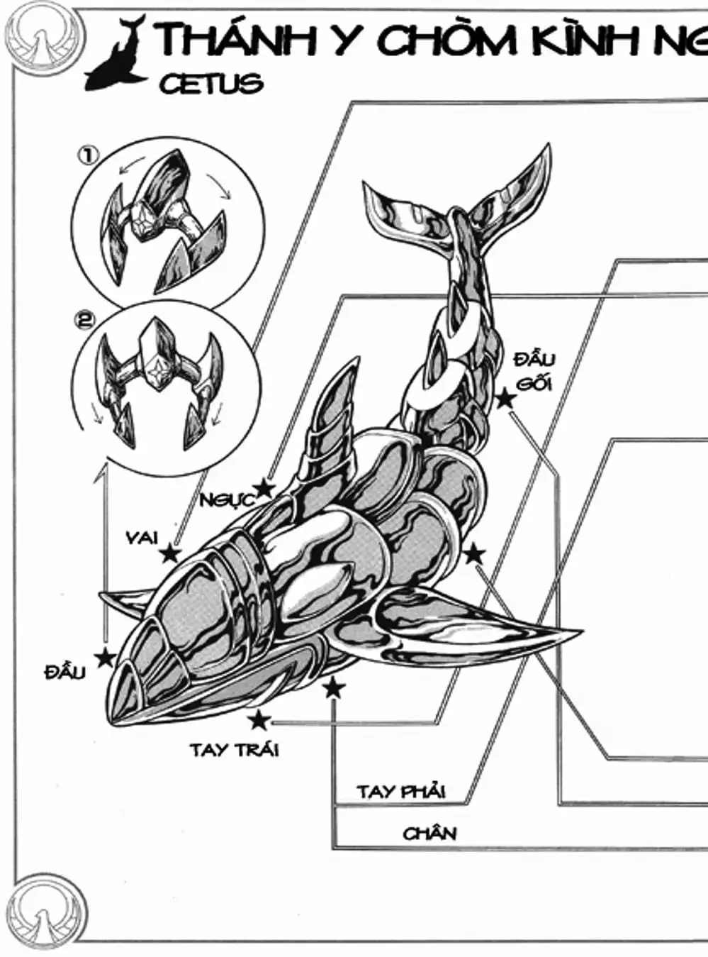 Truyện Tranh Áo Giáp Vàng - Saint Seiya trang 4