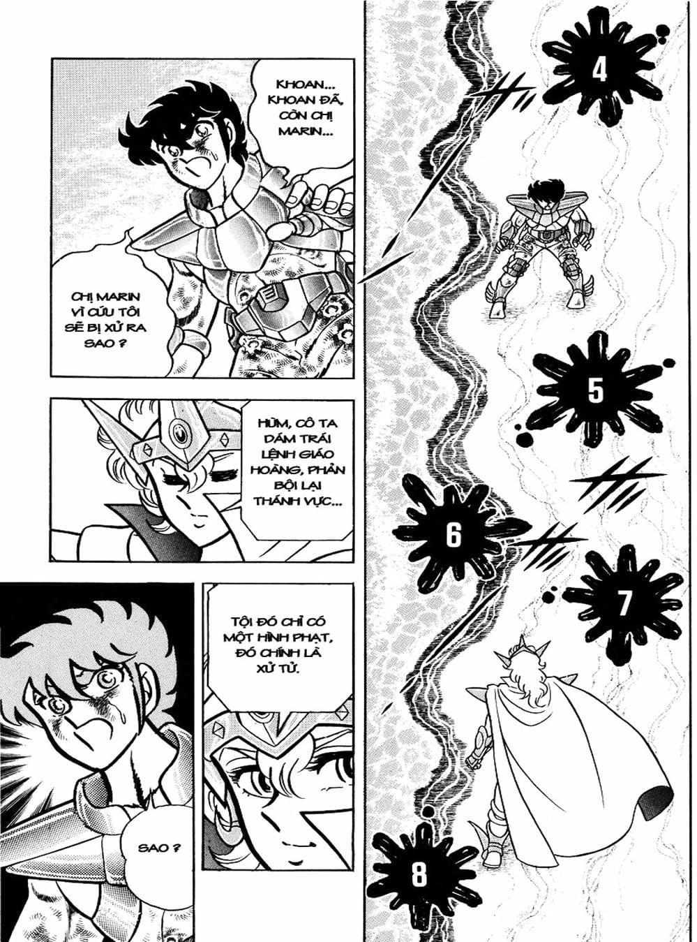 Truyện Tranh Áo Giáp Vàng - Saint Seiya trang 4