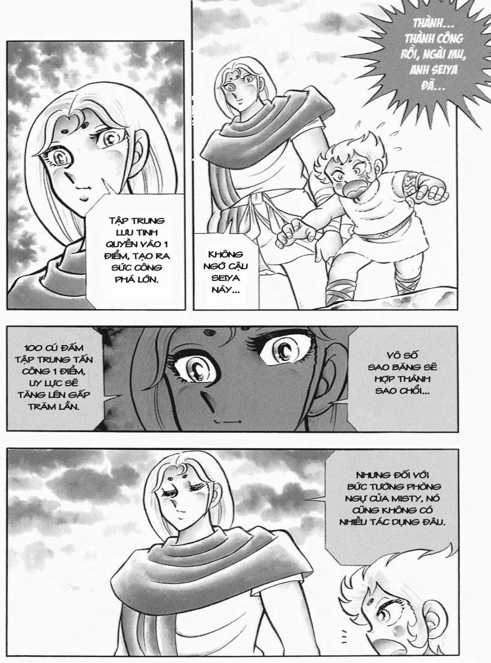 Truyện Tranh Áo Giáp Vàng - Saint Seiya trang 4