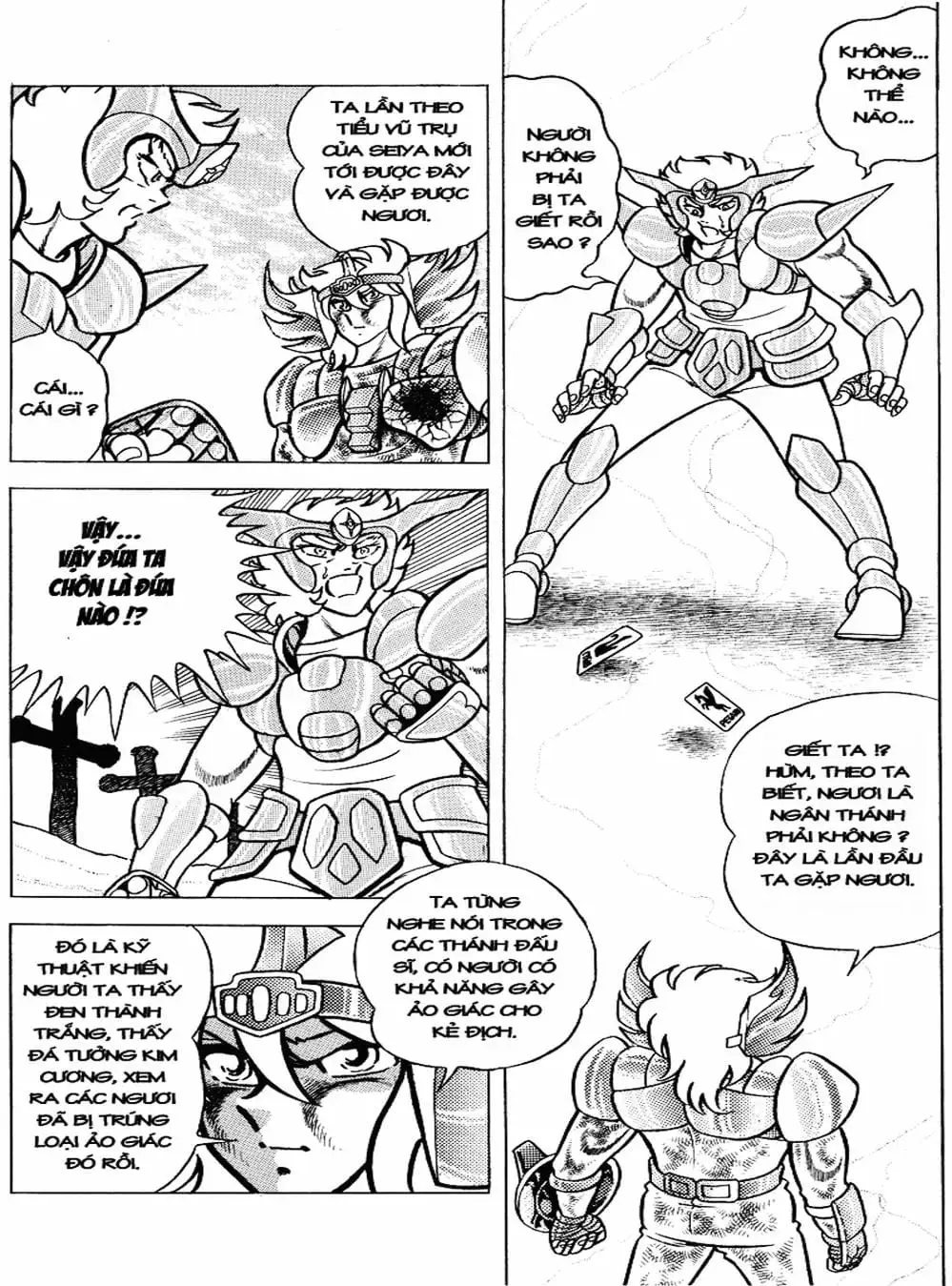 Truyện Tranh Áo Giáp Vàng - Saint Seiya trang 4