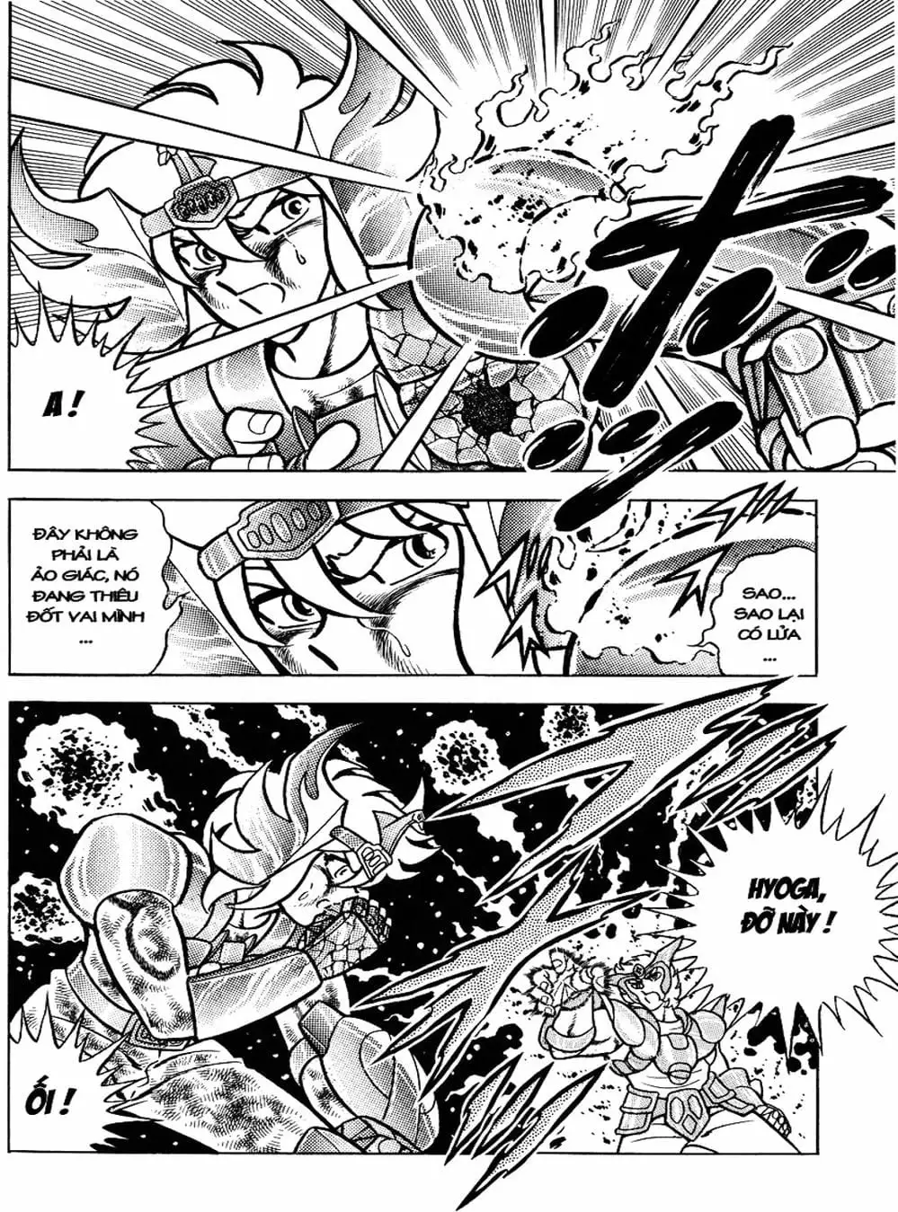 Truyện Tranh Áo Giáp Vàng - Saint Seiya trang 4