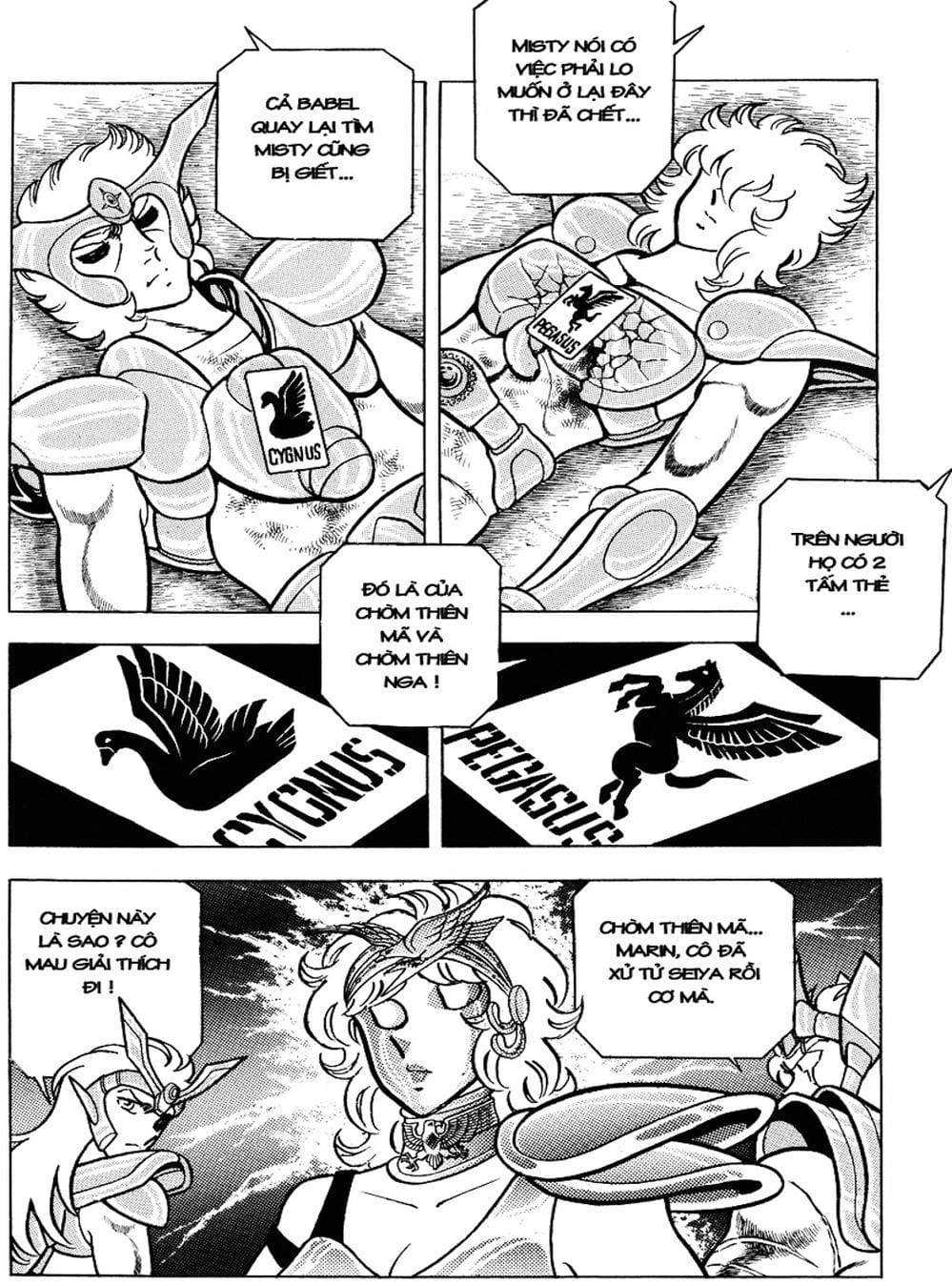 Truyện Tranh Áo Giáp Vàng - Saint Seiya trang 4